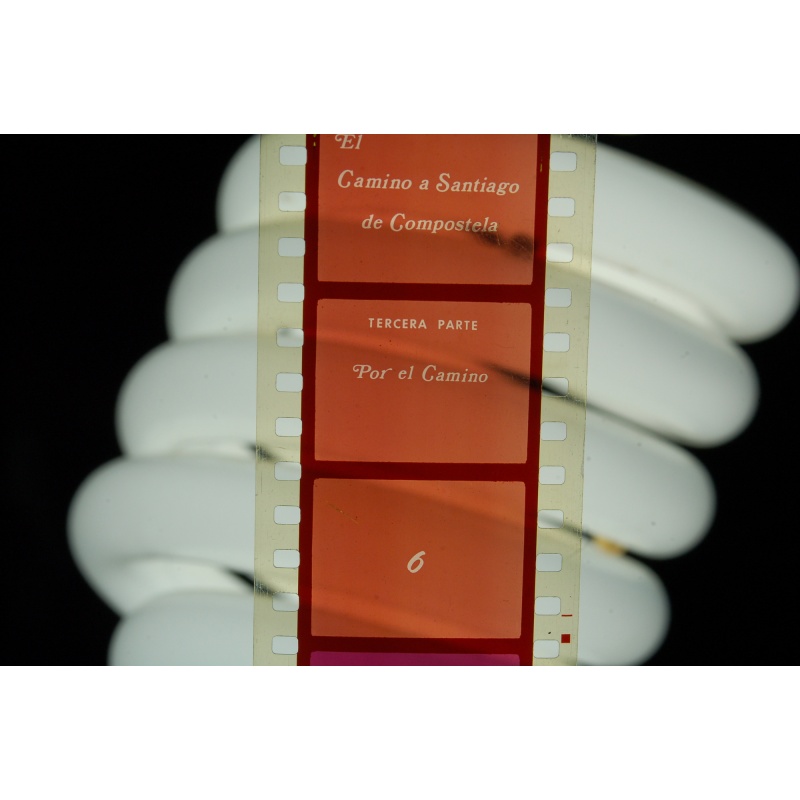 Vintage Filmstrip 580: Por El Camino