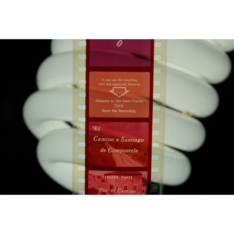 Vintage Filmstrip 580: Por El Camino