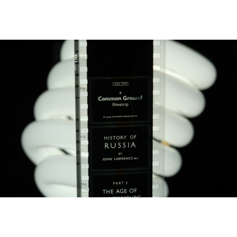 Vintage Filmstrip 658: St Petersburg 1700-1856