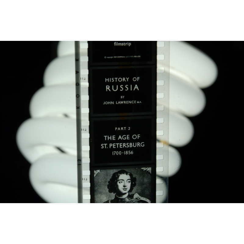 Vintage Filmstrip 658: St Petersburg 1700-1856