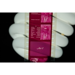 Vintage Filmstrip Madama Butterfly