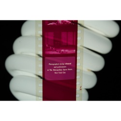 Vintage Filmstrip Madama Butterfly