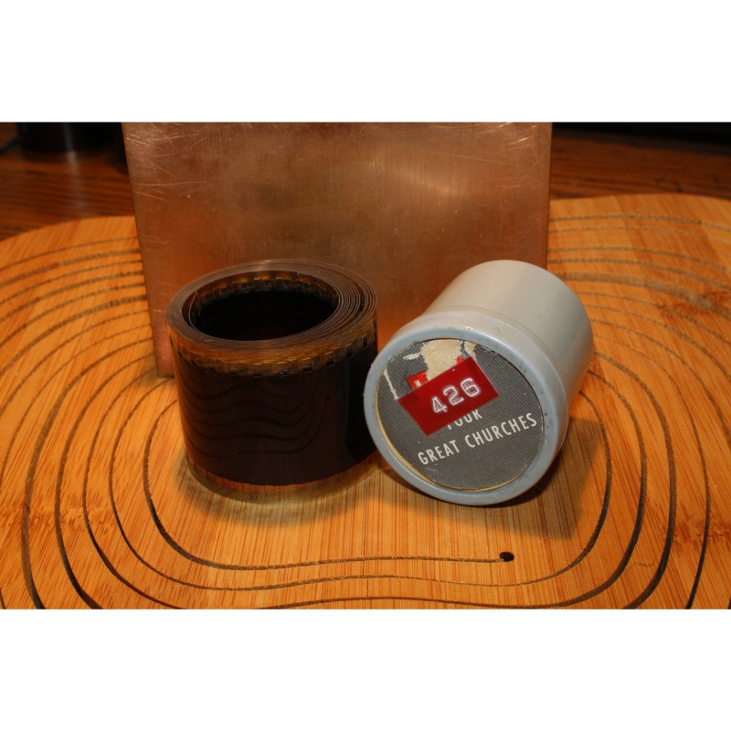 Vintage Filmstrip Life - Four Great Churches