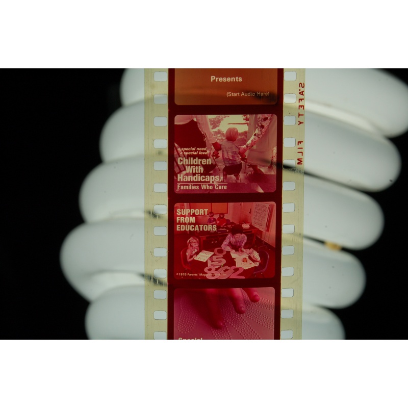 Vintage Filmstrip Children with handicaps Special Ed. #1