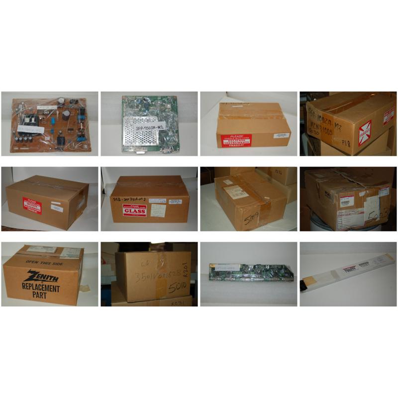 Lot of 27 Appliance & Electronics Parts - $7,105.16 - Lot#: 102898