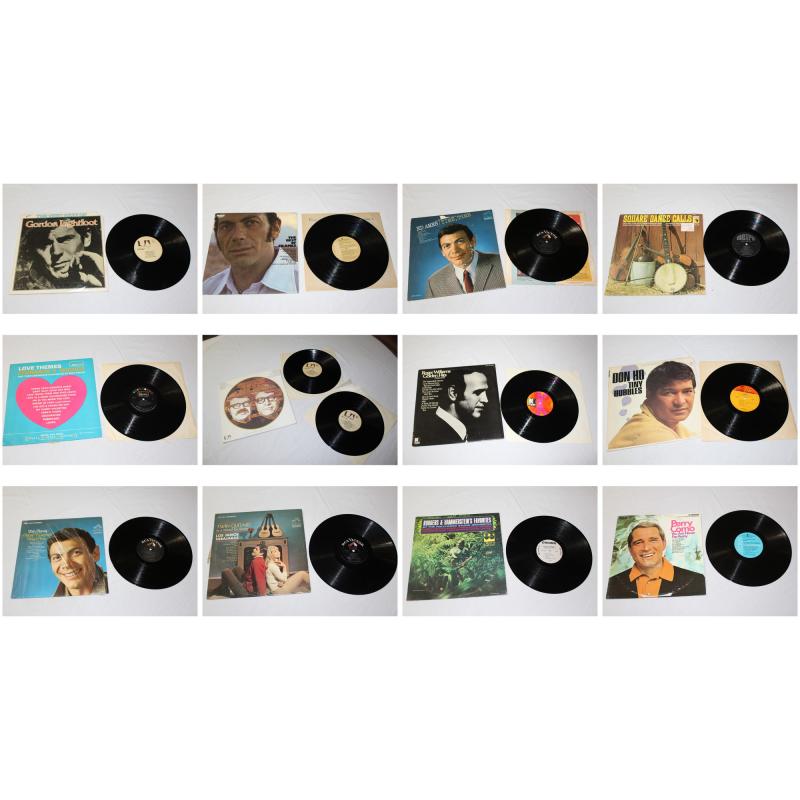 Lot of 43 Vinyl Records - LPs - 45 RPM - $747.12 - Lot#: 102936