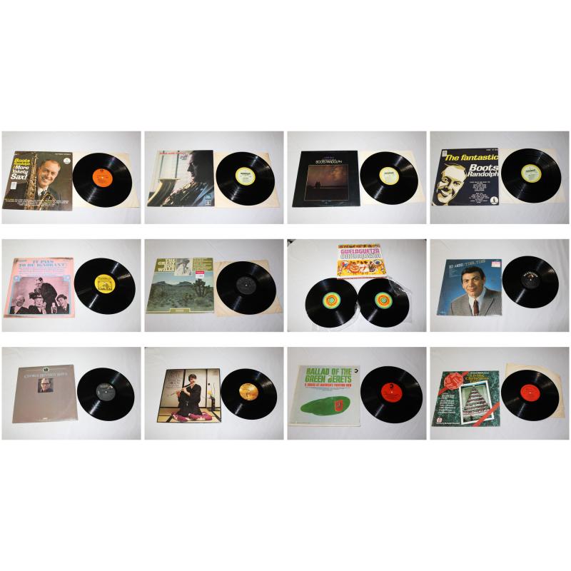 Lot of 42 Vinyl Records - LPs - 45 RPM - $407.79 - Lot#: 102937