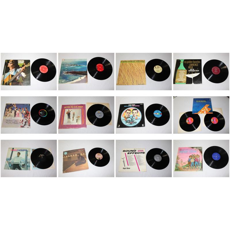 Lot of 43 Vinyl Records - LPs - 45 RPM - $430.05 - Lot#: 102938