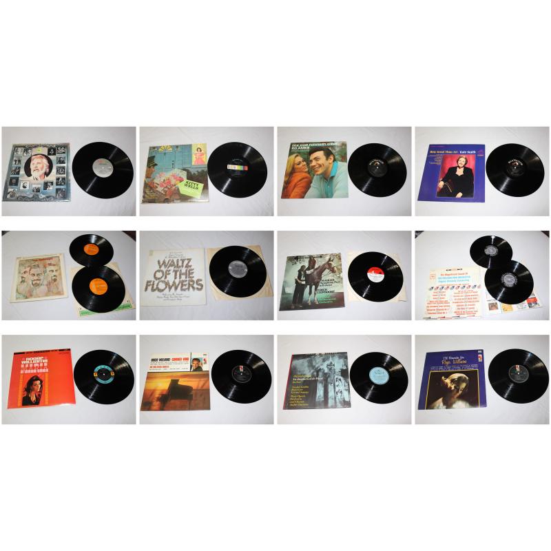 Lot of 42 Vinyl Records - LPs - 45 RPM - $416.90 - Lot#: 102940