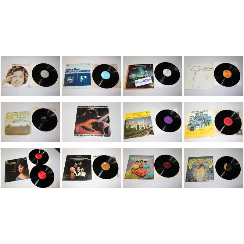 Lot of 42 Vinyl Records - LPs - 45 RPM - $696.04 - Lot#: 102941