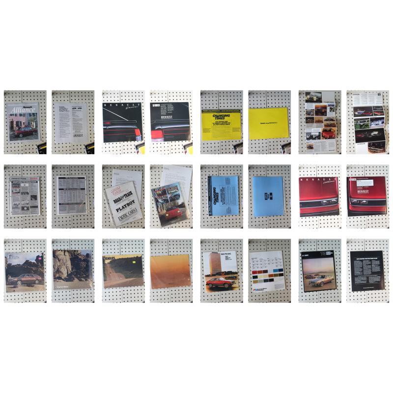 Lot of 39 Automobile Car & Truck Manuals & Brochures - $1,262.81 - Lot#: 103077