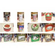 Lot of 67 Holiday Collectable Tins - $2,291.64 - Lot#: 103086