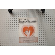 1927 - Here am I broken hearted - Sheet Music