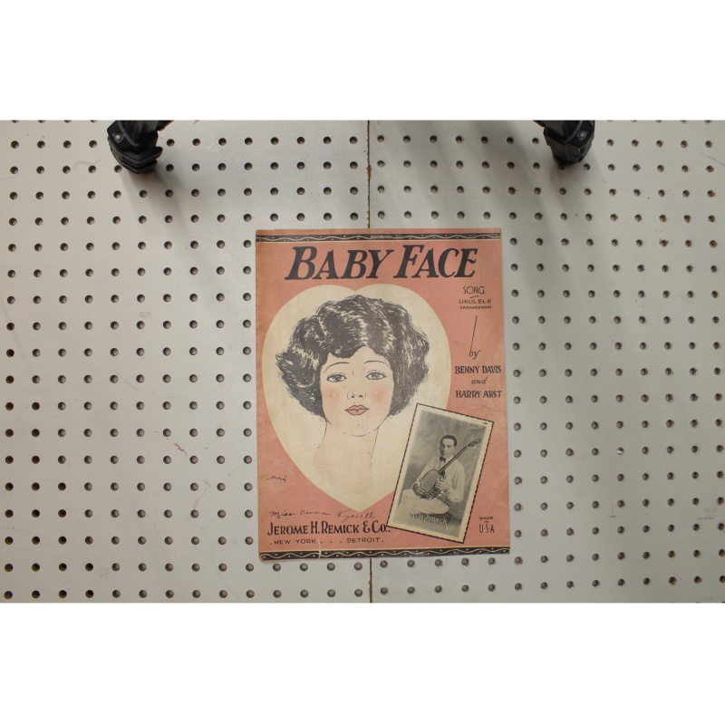 1926 - Baby face - Sheet Music