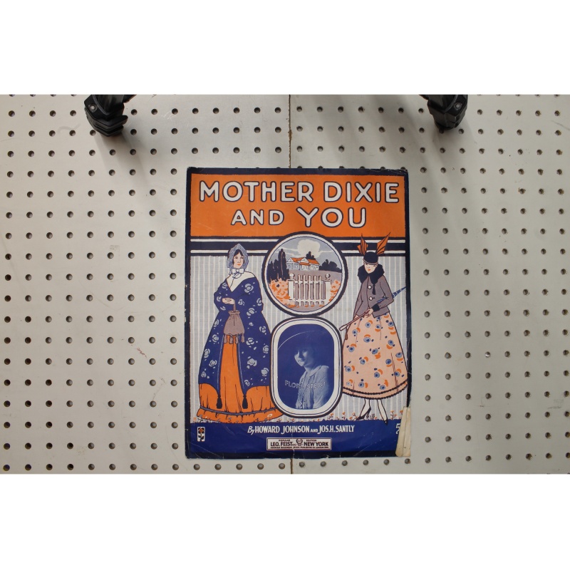 1927 - Mother Dixie and you - Sheet Music