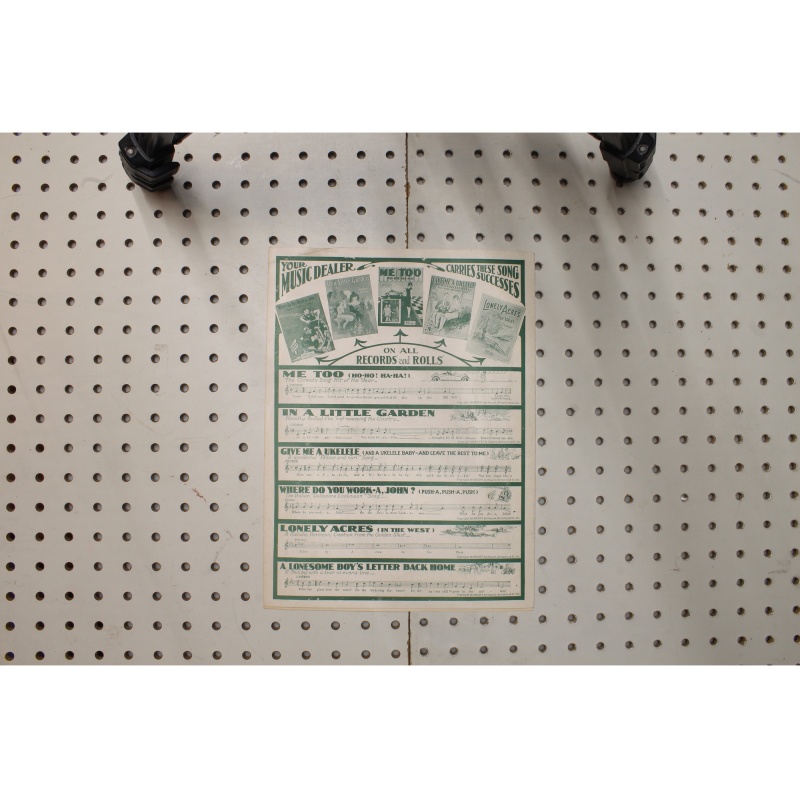 1926 - Me too ho ho ha ha - Sheet Music