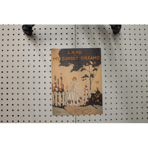 1924 - Land of my sunset dreams - Sheet Music