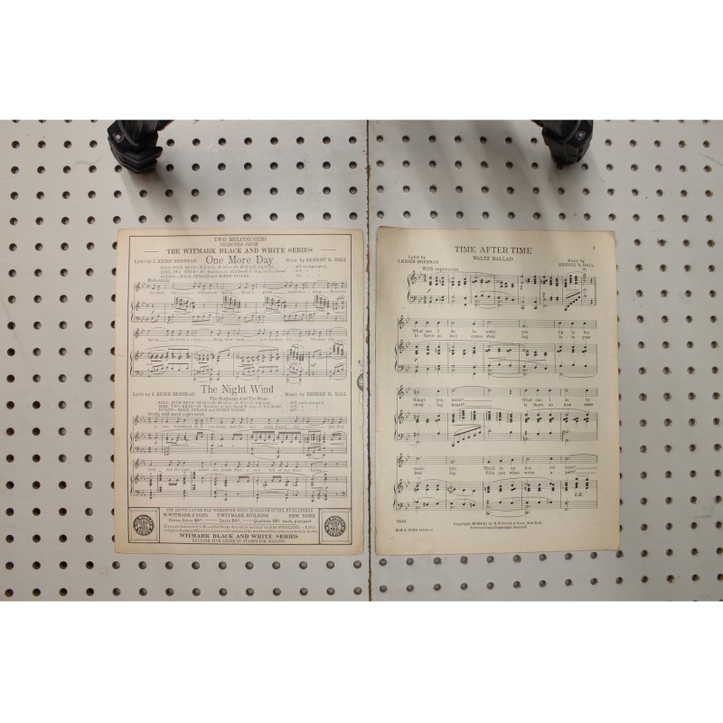 1921 - Time after time - Sheet Music