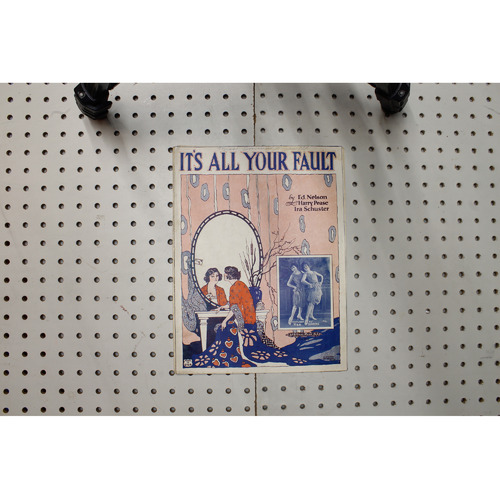 1923 - Its all your fault - Sheet Music
