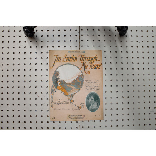 1924 - Im smiling through my tears - Sheet Music
