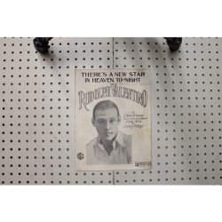 1926 - Theres a new star in heaven tonight Rudolph Valentino - Sheet Music