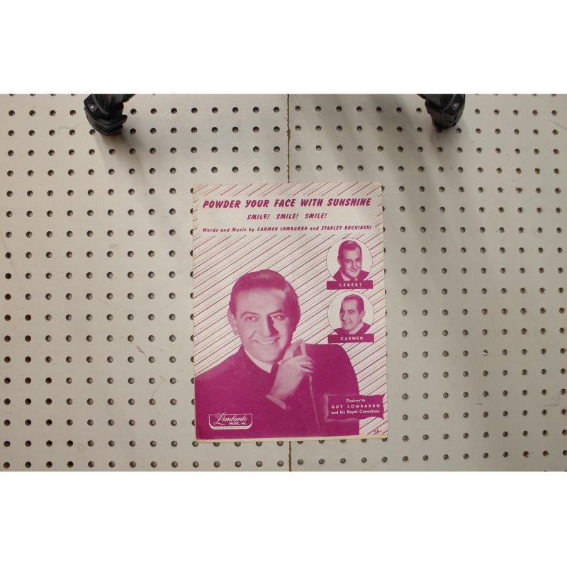 1948 - How do your face with sunshine - Sheet Music