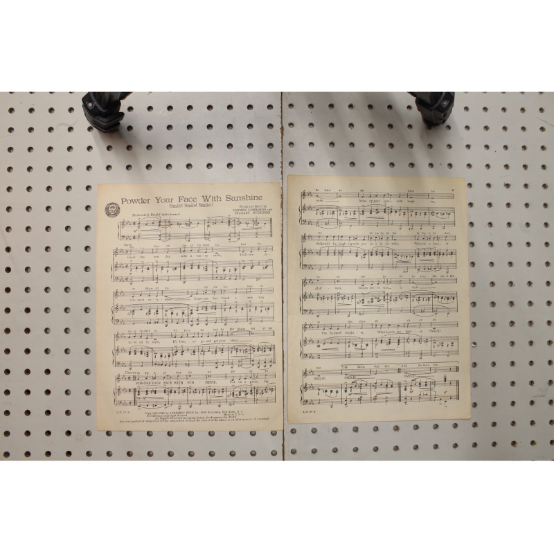 1948 - How do your face with sunshine - Sheet Music