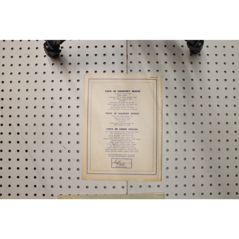 1948 - Tennessee waltz - Sheet Music