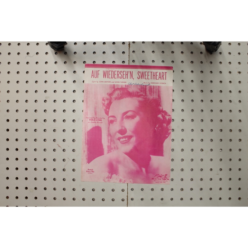 1949 - 0Auf Wiedersehn sweetheart - Sheet Music