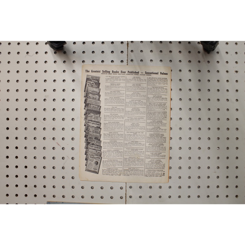 1941 - Clementine oh my darling Clementine - Sheet Music