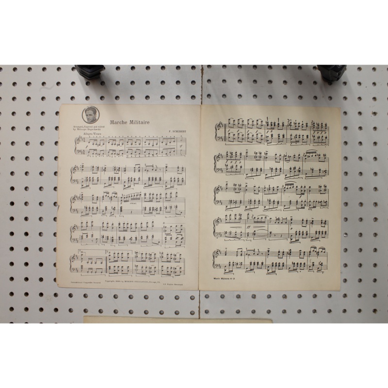 1936 - March militaire - Sheet Music