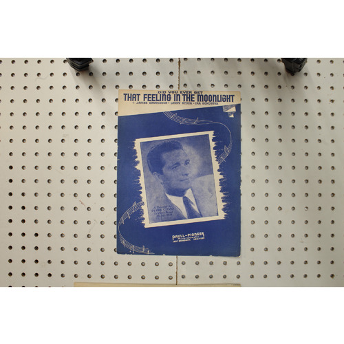 1944 - Did you ever get that feeling in the moonlight - Sheet Music