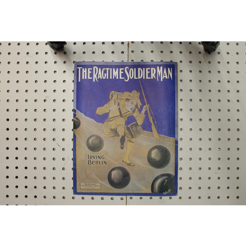 1912 - The ragtime soldier man - Sheet Music
