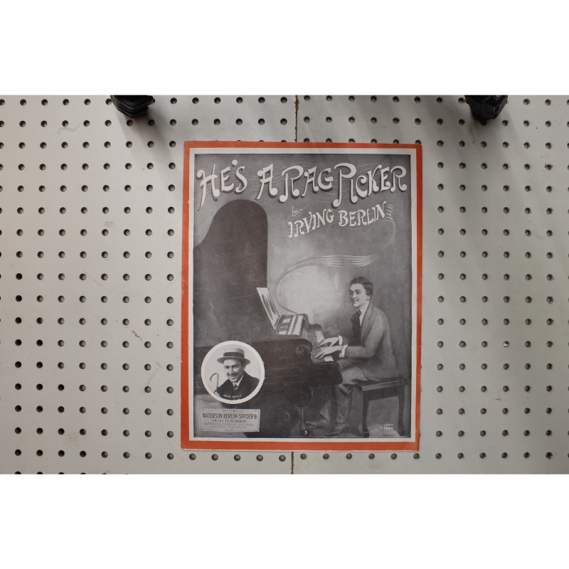 1914 - Hes a rag picker - Sheet Music