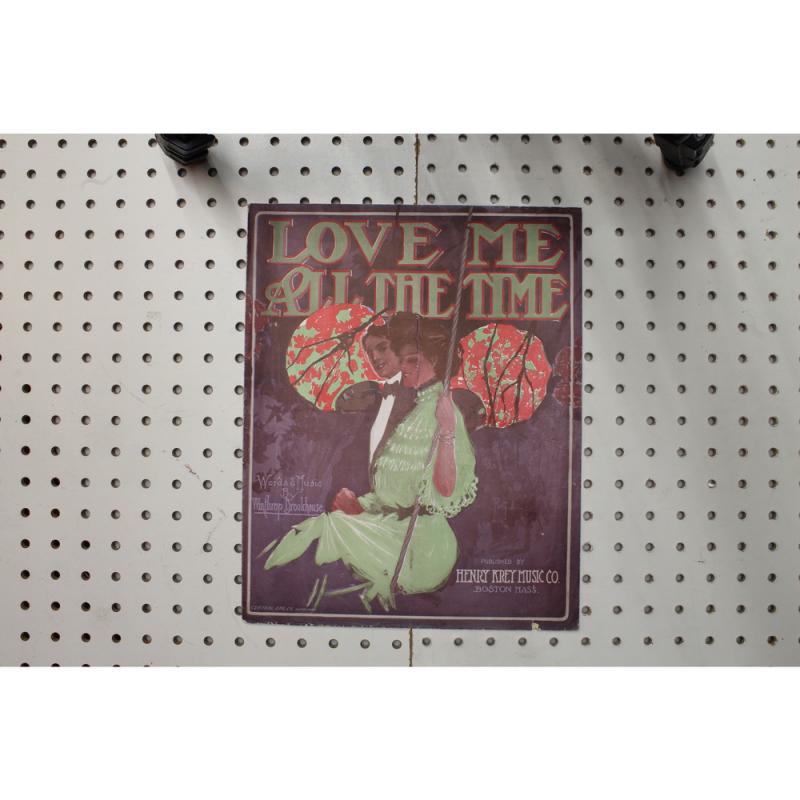 1907 - Love me all the time - Sheet Music