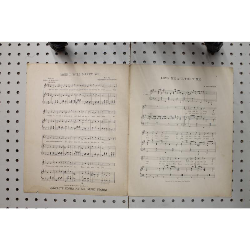1907 - Love me all the time - Sheet Music