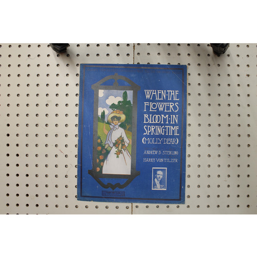 1906 - When the flowers bloom in spring time - Sheet Music