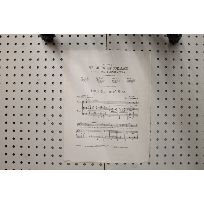 1918 - Dear old pal of mine - Sheet Music