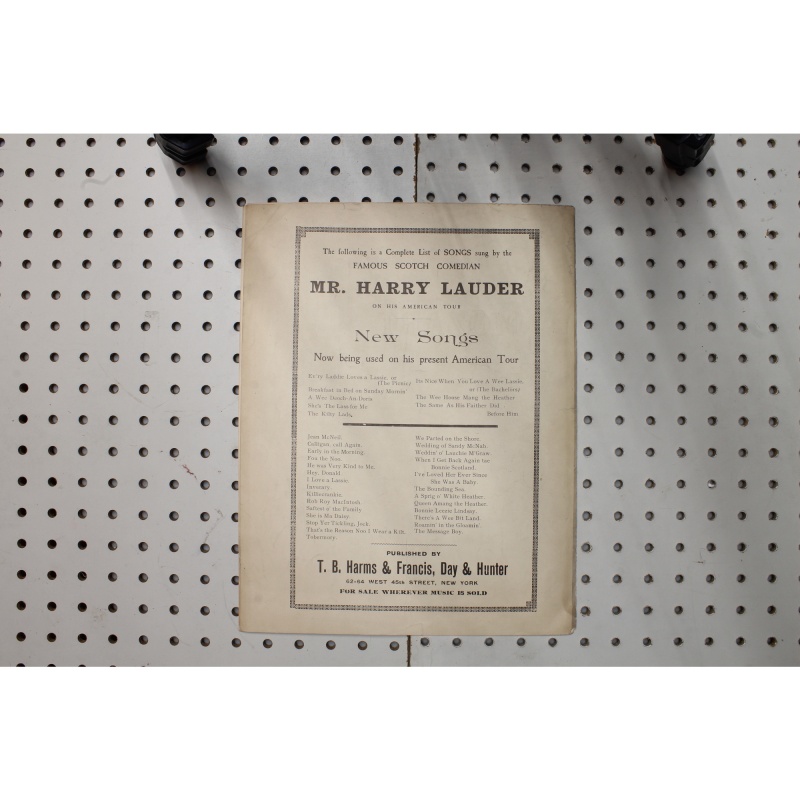 1912 - A wee deoch an doris - Sheet Music