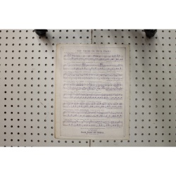 1910 - Beautiful thoughts of love - Sheet Music