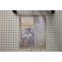 1913 - Sunset in the mountains - Sheet Music