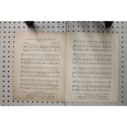 1916 - Goodbye good luck God bless you - Sheet Music