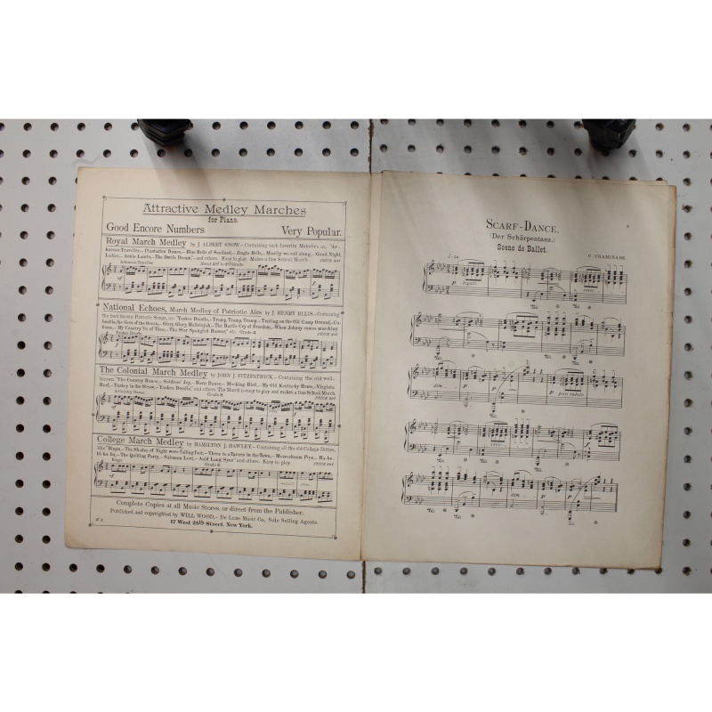  - Early 1900s Scarf dance - Sheet Music