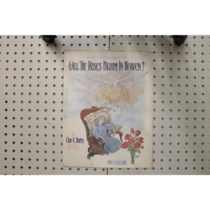 1911 - Will the roses bloom in heaven - Sheet Music
