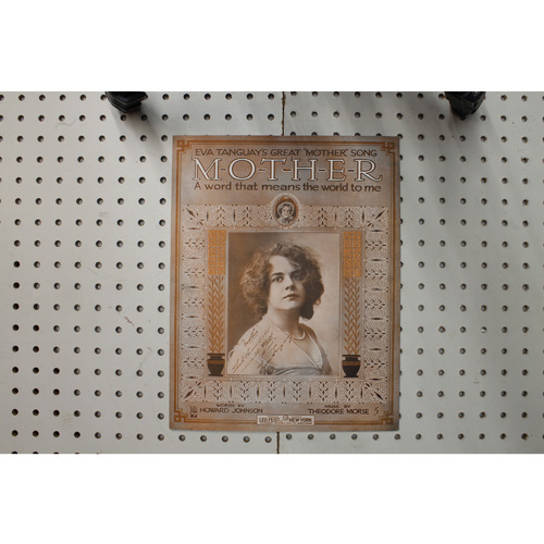 1915 - Mother a word that means the world to me - Sheet Music