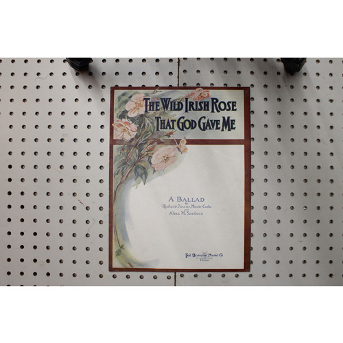 1917 - The wild Irish Rose that God gave me - Sheet Music