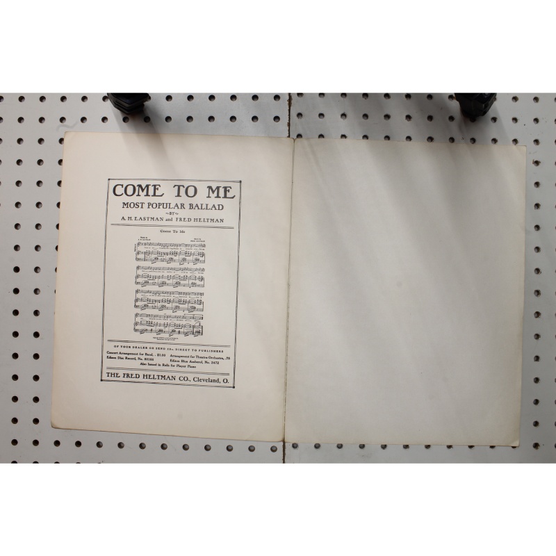 1917 - Down where the daisies grow - Sheet Music