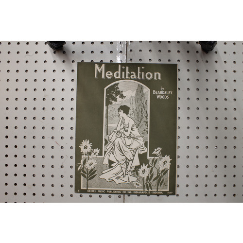 1917 - Meditation - Sheet Music