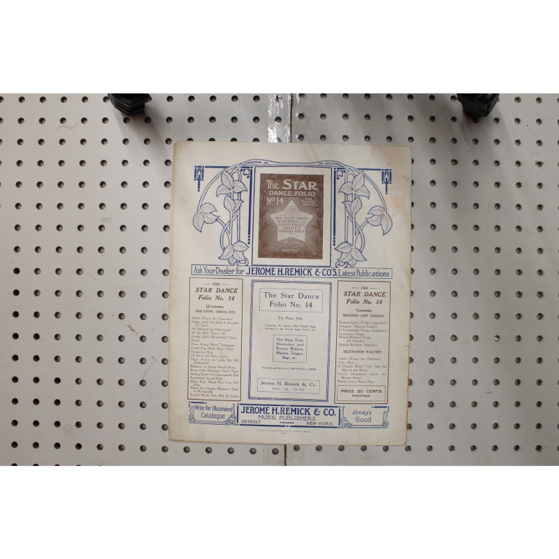 1914 - At the Mississippi Cabaret - Sheet Music