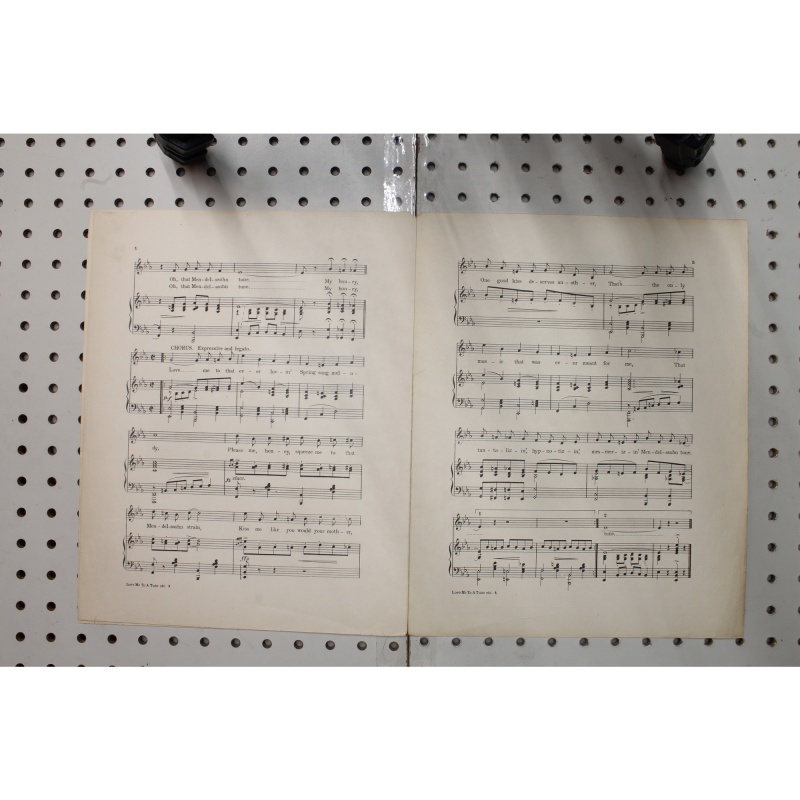 1909 - That mesmerizing Mendelssohn tune - Sheet Music